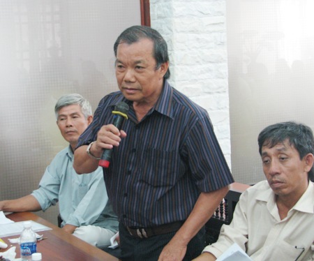 Đại[-]diện[-]Cty[-]Bình[-]An,[-]Ngân[-]hàng[-]SHB,[-]DATC[-]tại[-]buổi[-]họp[-]báo.[-](Ảnh:[-]Huỳnh[-]Hải)